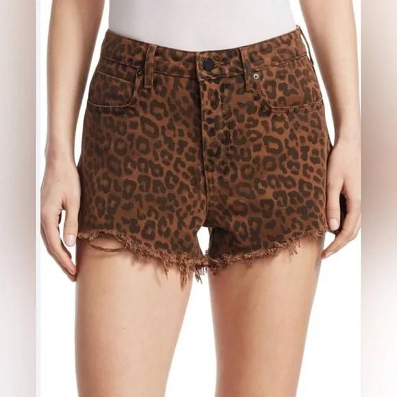 Alexander Wang | Shorts | Denim X Alexander Wang Leopard Animal